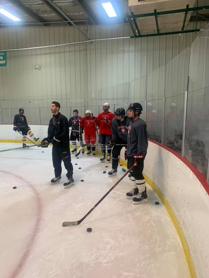 youth hockey training class