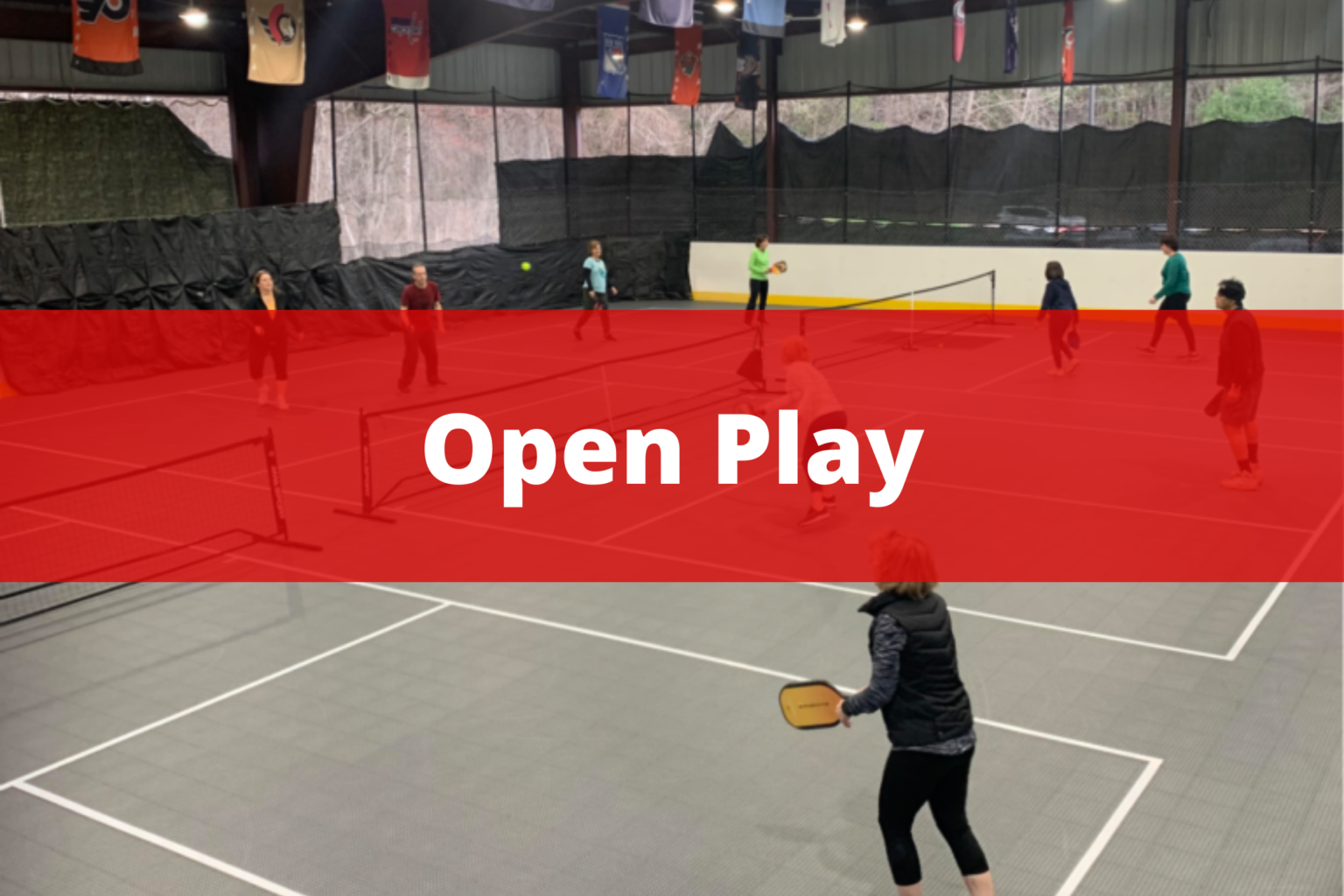 Clifton Park Pavilion Pickleball Play Pickleball Pickleball at The Hut